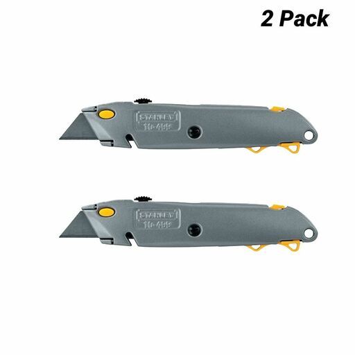 Stanley STHT10274 Quick Change Retractable Knife (2 Pk)