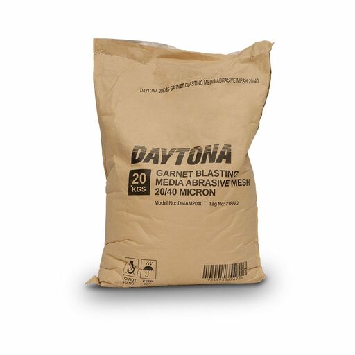 Daytona DMAM2040 20kg Garnet Blasting Media Abrasive Mesh 20/40 Micron