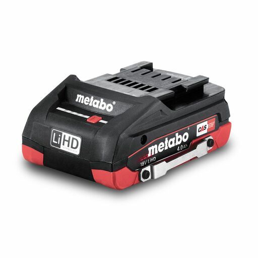 Metabo 4.0 LiHD DS (624989000) 18 V LiHD Battery Pack 4.0 Ah with Drop Secure