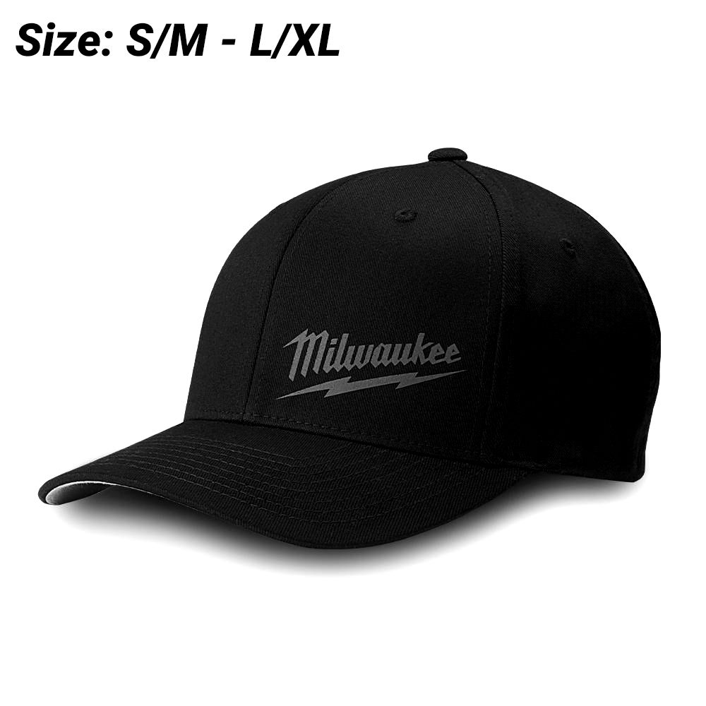 Milwaukee 504B Fitted Hat Black - Main Image