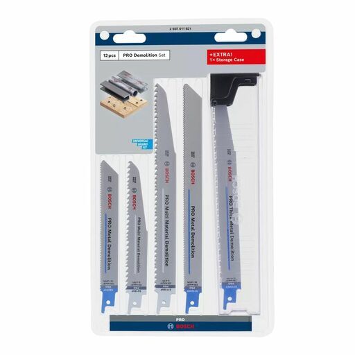 Bosch 2607011821 Reciprocating Saw Blade Set Wood – image 2