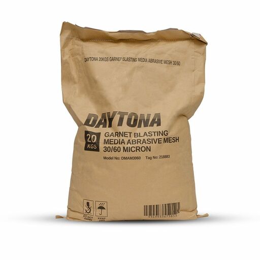 Daytona DMAM3060 20kg Garnet Blasting Media Abrasive Mesh: 30/60Micron