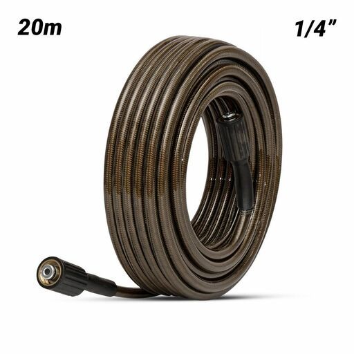 Typhoon TPH2014 20M 1/4" PRESSURE WASHER HOSE WITH M22 ENDS