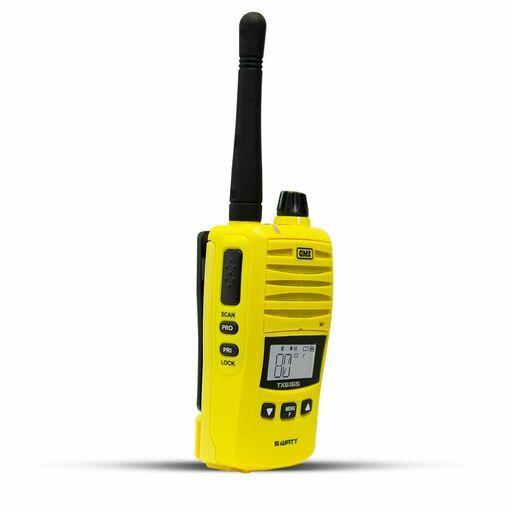GME TX6165XY 5/1 Watt IP67 UHF CB Handheld Radio - Yellow – image 2