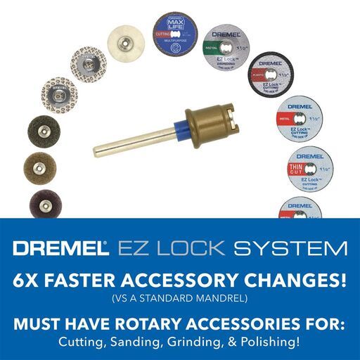 Dremel EZ728-01 (2615E728AA) 11pce EZ Lock Cutting Accessory Micro Kit – image 5