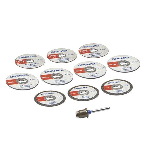 Dremel EZ728-01 (2615E728AA) 11pce EZ Lock Cutting Accessory Micro Kit – image 6