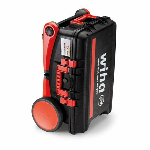 Wiha 45734 XXL4 Electricians Rolling Tool Case c/w 80 tools