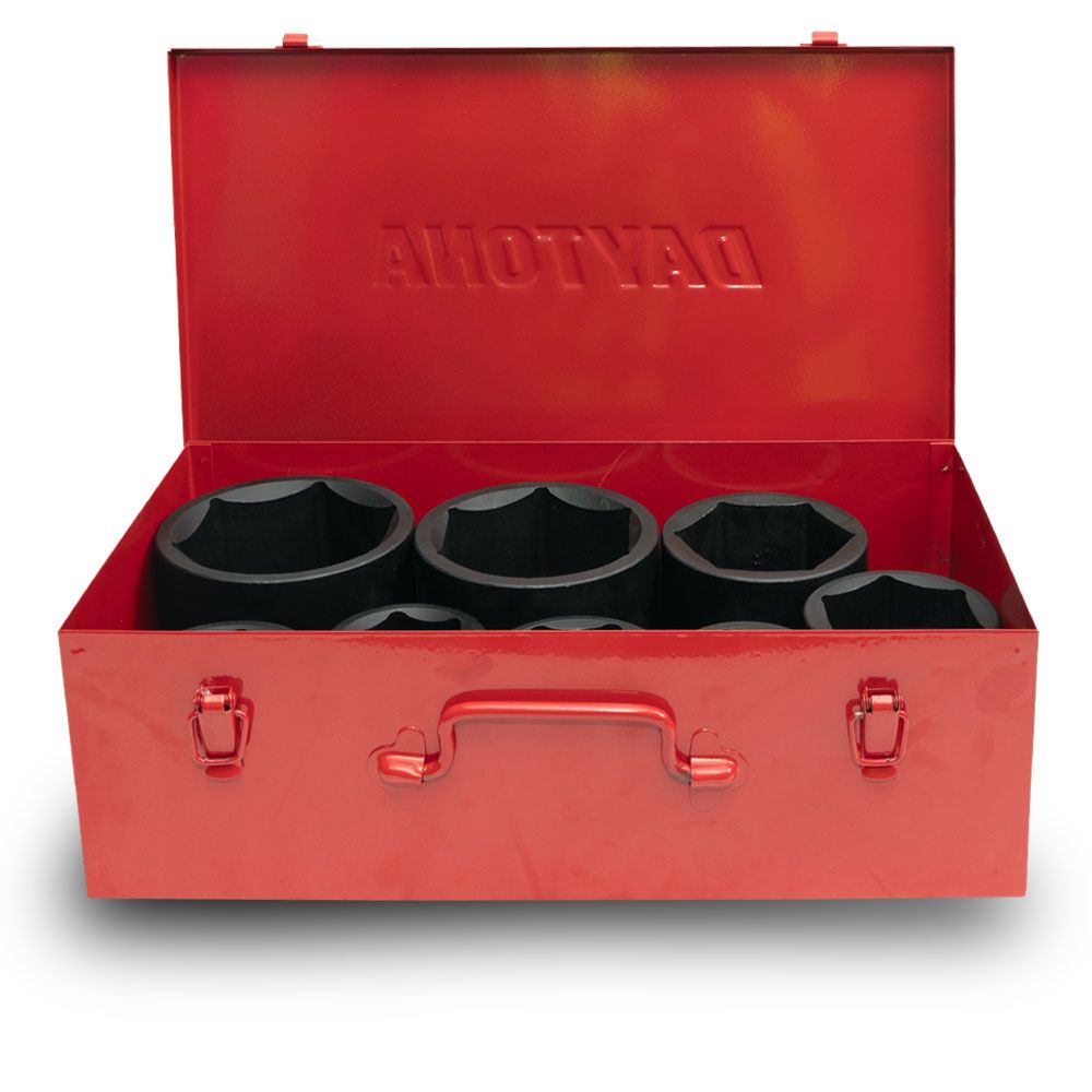 Daytona DISE834 8pce 3/4" 50-100mm Metric Deep Impact Jumbo Socket Set – image 3