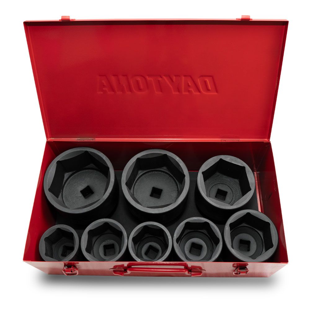 Daytona DISE834 8pce 3/4" 50-100mm Metric Deep Impact Jumbo Socket Set – image 4
