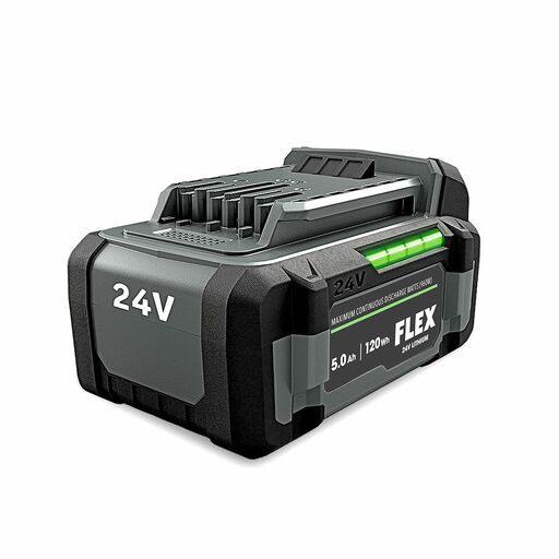 FLEX FXMA211-2CA 24V 5.0Ah Li-ion Cordless Brushless 2pce Heavy Duty Combo Kit – image 9