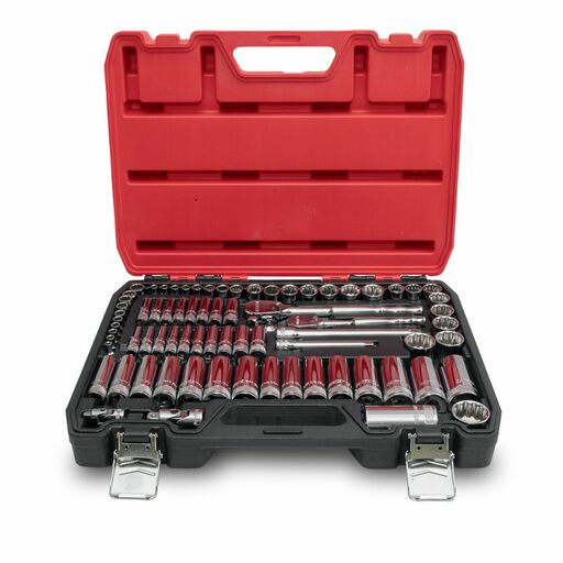 Daytona DSS76 76pce 1/4" & 3/8" Standard & Deep 4-12mm & 3/16"-1" Socket Set – image 3