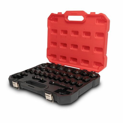 Daytona DISE2912 29pce 1/2" Impact Driver Metric Socket & Extension Bar Set – image 2