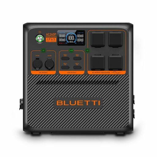 BlueTTI AC240P 2,400W 1,843Wh Portable Power Station