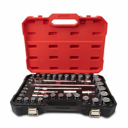 Daytona DSB041 41pce 1/2" Drive Shark Bite Metric 8-32mm & Imperial 3/8"-1 1/4" Socket Set – image 4