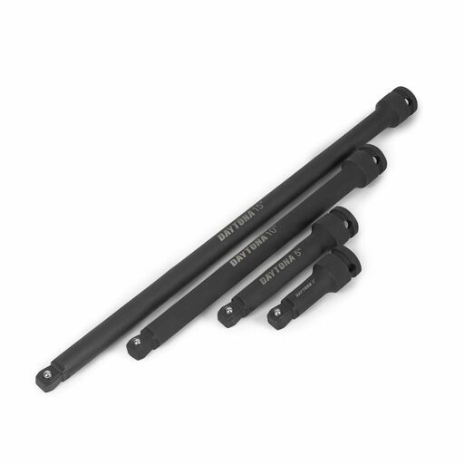 Daytona DWE438 4pce 3/8" Drive 3"-15" Impact Wobble Extension Bar Set