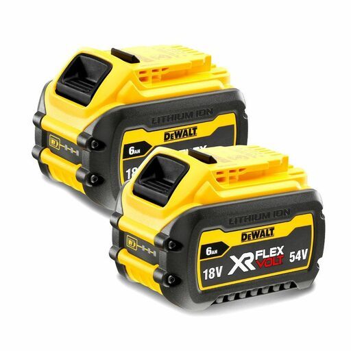 DeWalt 2XDCB546-XE 18V-54V 6.0Ah XR Flexvolt Li-Ion Battery 2-Pack
