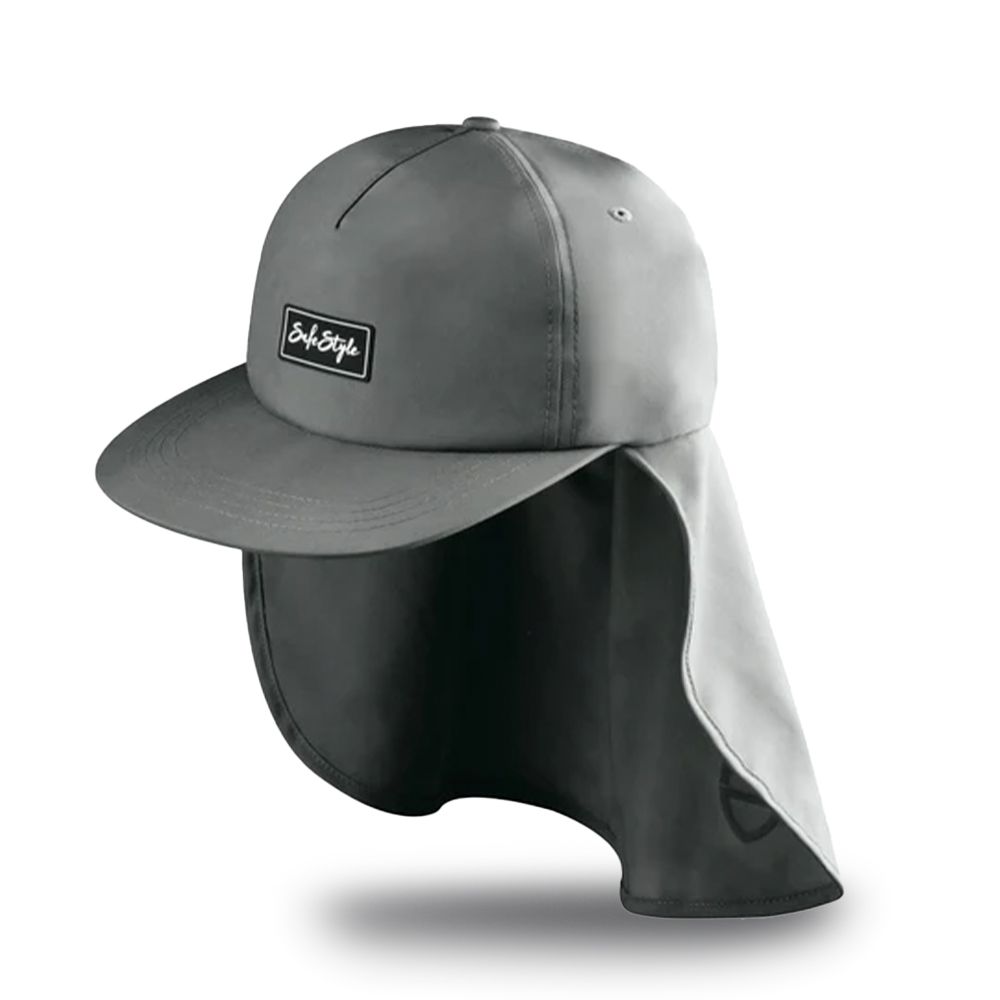 SafeStyle WTWGC100 Worksite To Weekend Flap Cap - Graphite – image 4