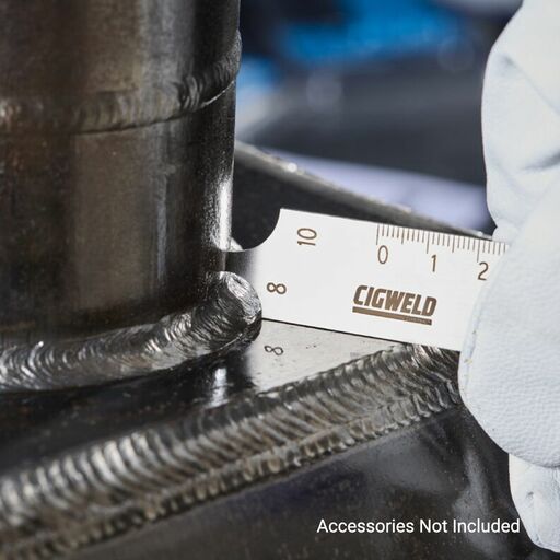 Cigweld CWGAUGE2 3pce Stainless Steel Fillet Welding Gauge – image 3