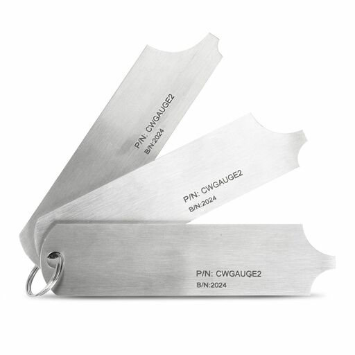 Cigweld CWGAUGE2 3pce Stainless Steel Fillet Welding Gauge – image 2
