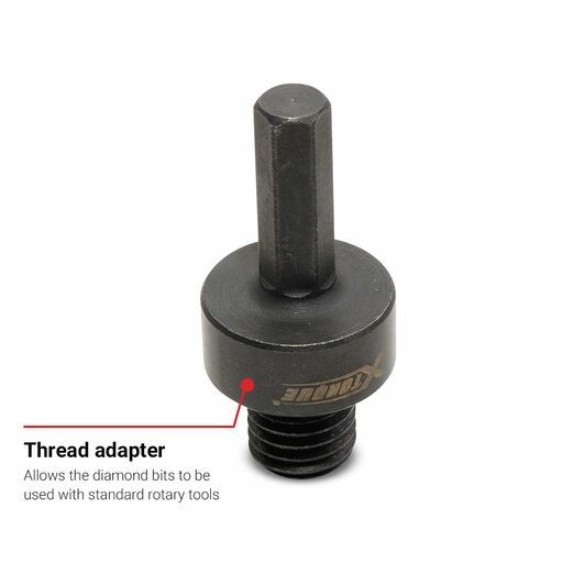 Xtorque XTBS8 8pce M14 Diamond Tile Drill Bit Set – image 5