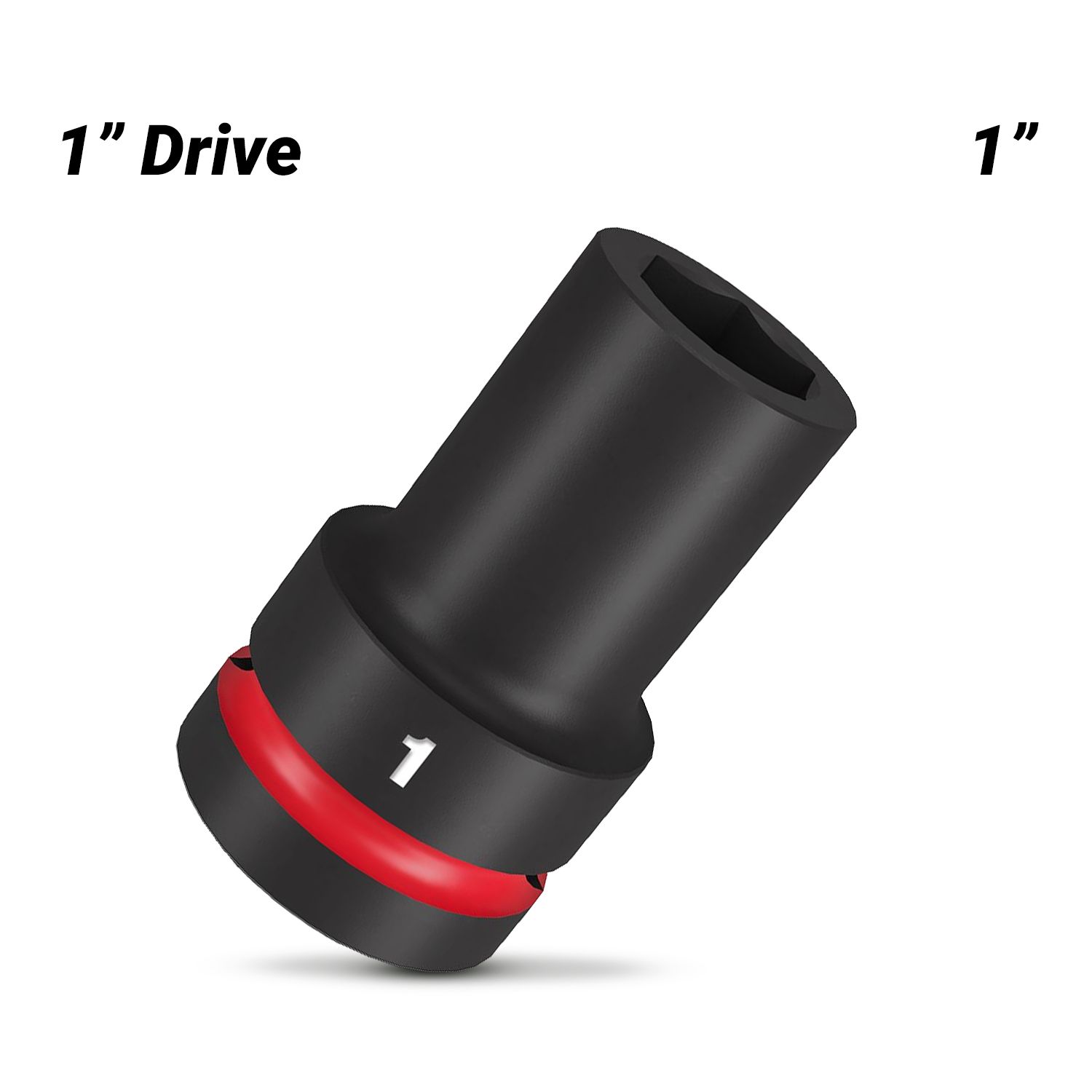 Milwaukee 49666504 SHOCKWAVE™ 1" Drive 1" Deep 6 Point Impact Socket – image 2