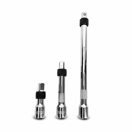 Daytona DLEB12 3pce 1/2" Drive 3"-10" Socket Extension Locking Bar Set – image 2