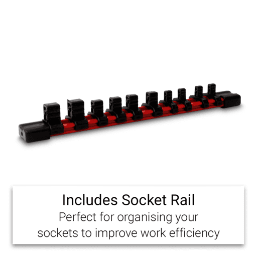 Daytona D10SS10 10pce 10mm Drive 1/4", 3/8" and 1/2" Essential Socket Set – image 5