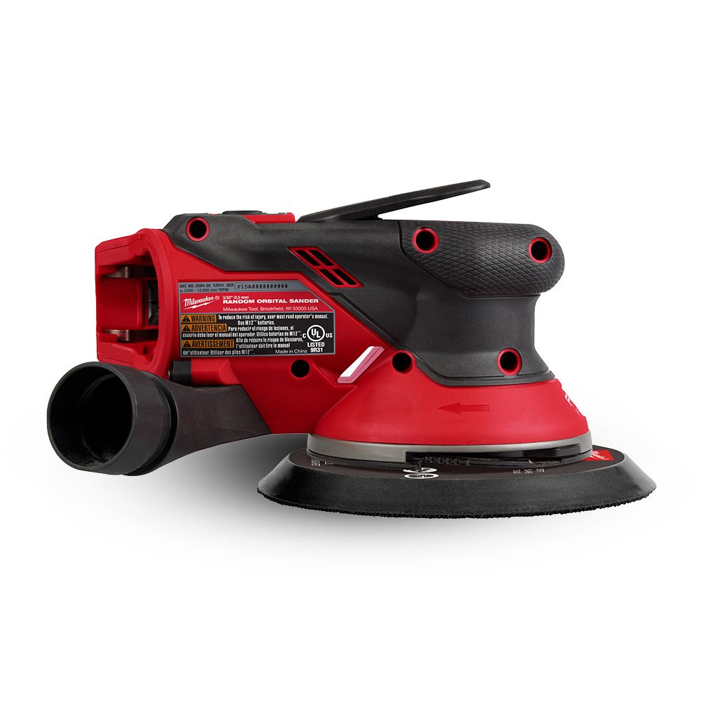 Milwaukee M12FROS250 12V FUEL Li-ion Cordless Brushless 150mm Random Orbital Sander 2.5mm - Skin Only – image 2