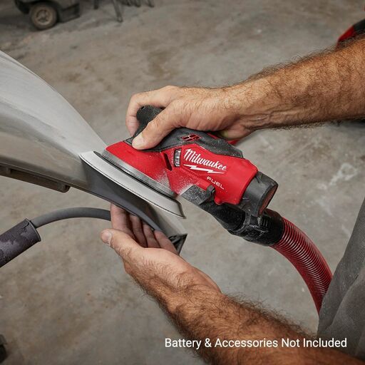 Milwaukee M12FROS250 12V FUEL Li-ion Cordless Brushless 150mm Random Orbital Sander 2.5mm - Skin Only – image 7