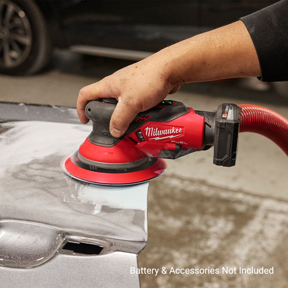 Milwaukee M12FROS500 12V FUEL Li-ion Cordless Brushless 150mm Random Orbital Sander 5mm - Skin Only – image 7