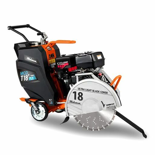 Mikasa MCD-T18H-PLUS (FT201693-UNIT) 450mm (18") HONDA 13hp Petrol MIKASA Floor & Road Saw