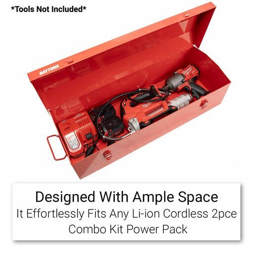Daytona DSSTC Daytona Heavy Duty Portable Steel Storage Box Tool Case – image 2