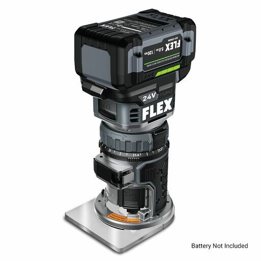 Flex FXA4221-Z 24V Li-ion Cordless Brushless Laminate Trimmer Compact Router - Skin Only – image 6