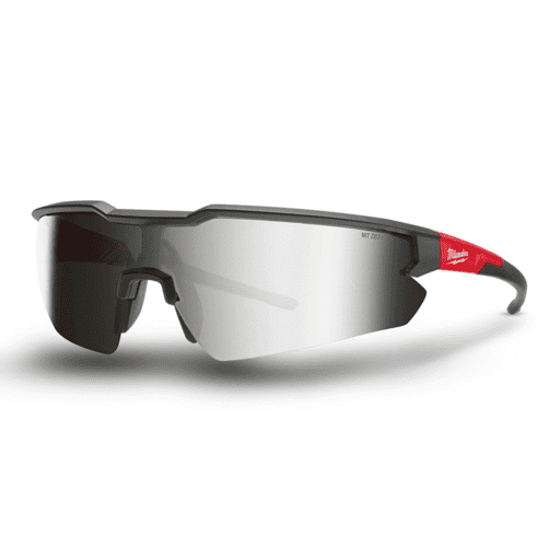 Milwaukee 48732946 Safety Glasses (Silver Mirror) Anti-Scratch