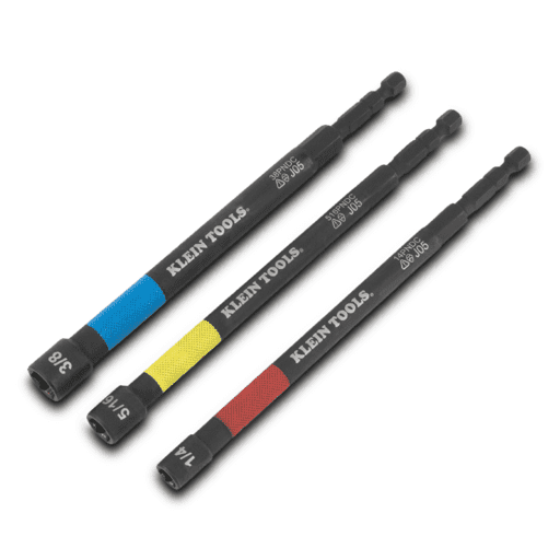 Klein A-65411PK3 3pce Magnetic Power Nut Setter Set – image 2