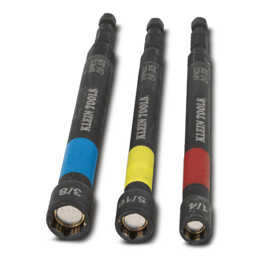 Klein A-65411PK3 3pce Magnetic Power Nut Setter Set – image 3