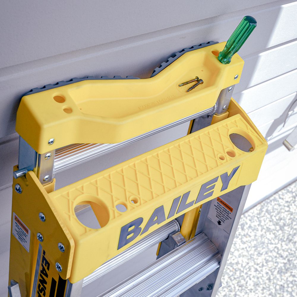 Bailey FS14090 6-Step 150kg PRO Aluminium Punchlock Step Extension Ladder – image 12