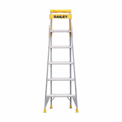 Bailey FS14090 6-Step 150kg PRO Aluminium Punchlock Step Extension Ladder – image 2