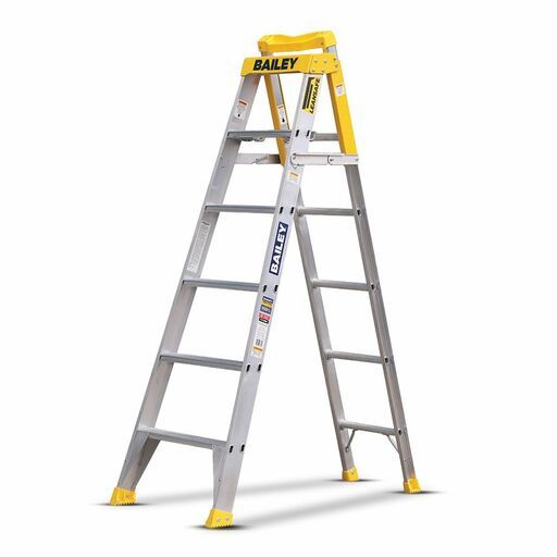 Bailey FS14090 6-Step 150kg PRO Aluminium Punchlock Step Extension Ladder