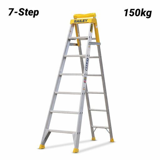 Bailey FS14091 7-Step 150kg PRO Aluminium Punchlock Step Extension Ladder