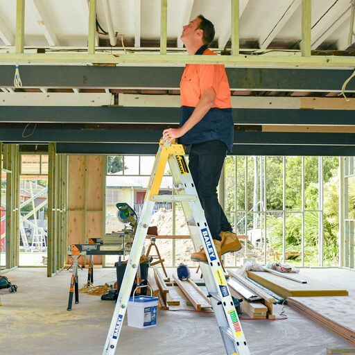 Bailey FS14091 7-Step 150kg PRO Aluminium Punchlock Step Extension Ladder – image 14