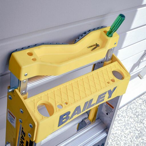 Bailey FS14091 7-Step 150kg PRO Aluminium Punchlock Step Extension Ladder – image 11