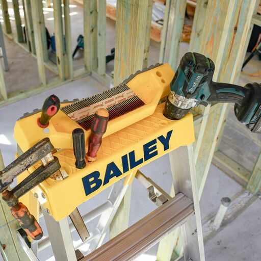 Bailey FS14091 7-Step 150kg PRO Aluminium Punchlock Step Extension Ladder – image 12