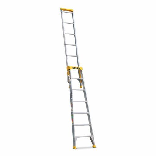 Bailey FS14091 7-Step 150kg PRO Aluminium Punchlock Step Extension Ladder – image 7