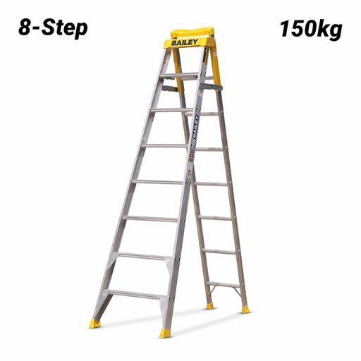 Bailey FS14092 8-Step 150kg PRO Aluminium Punchlock Step Extension Ladder