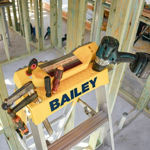 Bailey FS14092 8-Step 150kg PRO Aluminium Punchlock Step Extension Ladder – image 13