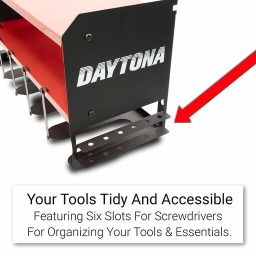 Daytona DTO005 5 Slot Wall Mount Power Tool Organiser And Storage – image 4
