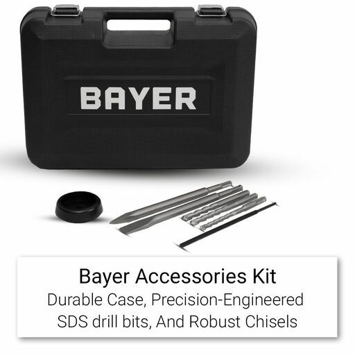 Bayer BD2KGV2 1050W 2kg SDS Plus Rotary Hammer Drill – image 7