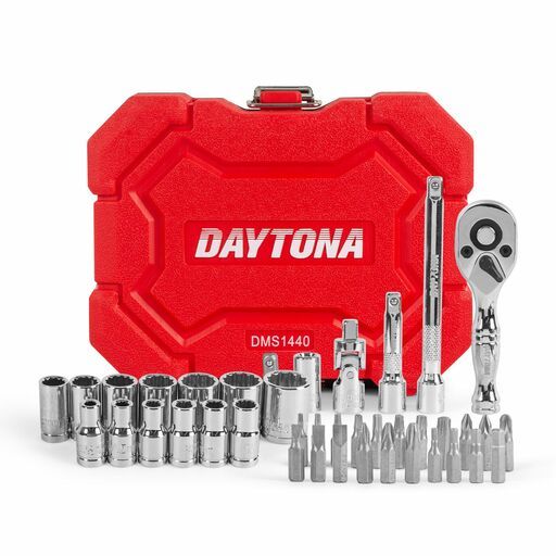 Daytona DMS1440 40pce 1/4" Drive Metric 4-14mm Socket Set – image 12