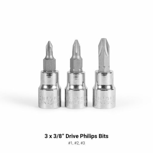 Daytona DMS3861 61pce 3/8" Drive Metric 6-24mm Socket Set – image 13